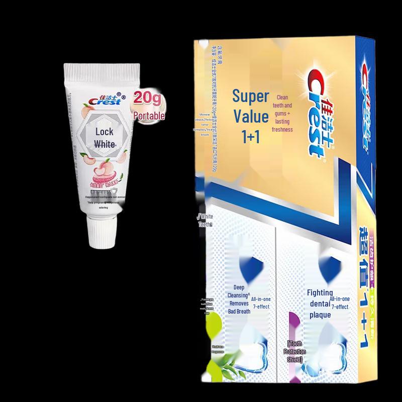 Crest Dual-Action Whitening Toothpaste Set