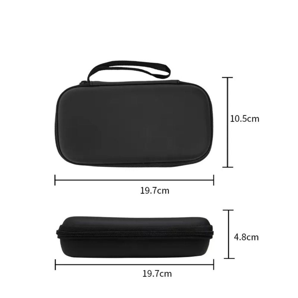 New Accessories Game Console Case Anti-scratch Glass Screen Protector Portable EVA Carrying Bag for Anbernic RG406H