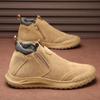 Men's Casual Shoes High Tops Fashion Slip on Men Ankle Boots Light Soft Comfortable Mens Personality Shoes Zapatillas Hombre