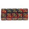 New Six Sided Dice Set D6 Counters  1/ 1 and -1/-1 Set of 10 Dice for Math Teaching ,Kid Arithmetic Toys, Card Game Accessories