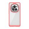 Transparent PMMA + TPU Case For Honor Magic6 Pro Magic6Pro 5G Full Protection Bumper Colorful Soft Border Hard Back Shell Cover