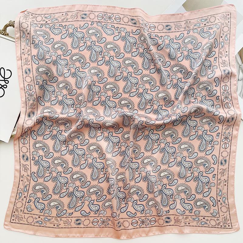 Head Scarf For Women Luxury Square Scarf Bandanna Spring/Summer Headband Hair Scarf Soft Stain Neckerchief For Dress Up You Look