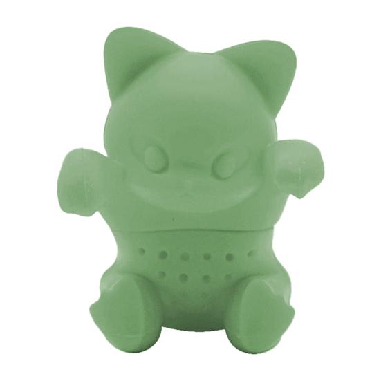 Yousheng Silicone Tea Infuser Cat Shaped Strainer Loose Leaf Tea Brewer Cute Cartoon Tea Filter for Home Office