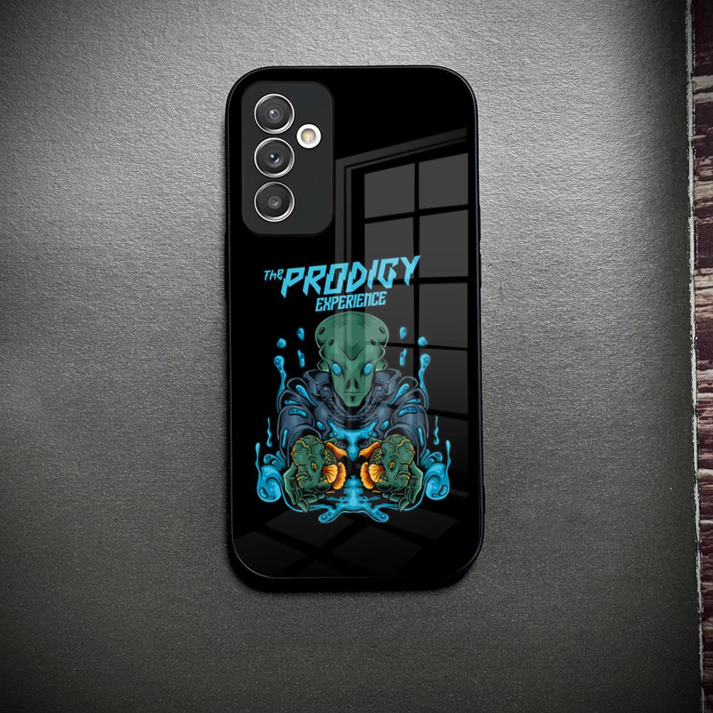 The Prodigy Artist Logo Phone Case Glass For Samsung Galaxy S26 S23 S25 S24 S21 S22 S20 Ultra Fe Plus A34 A15 A14 Cover