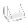 Floating Shelf Wall Display Modern Storage Rack Organizer for Bedroom Living Room Home Decor