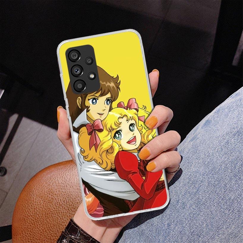 Anime Candy Phone Case For Samsung Galaxy A17 A16 A15 A14 A13 A57 A56 A55 A54 A53 A37 A36 A35 A34 A33 A26 A25 A24 A23 Galaxy A16