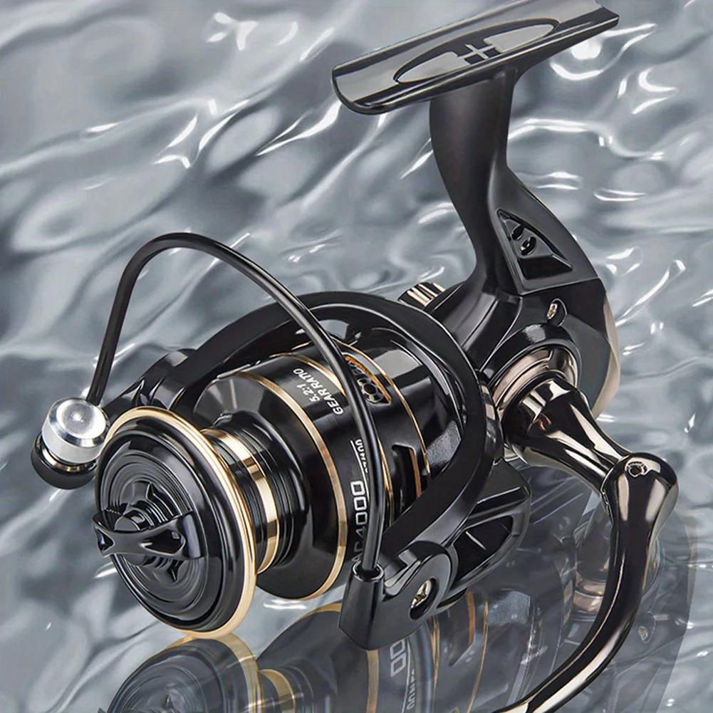 Fishing Reel All Metal Spinner Wheel Carp Raft Fishing Reel 2000-7000 Series Wheel Metal Spool Handle Jig Sea Fishing Tackles