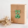 18pcs St. Patrick's Day Hanging, Green Clover, Bow, Irish Festival Gift Label, Office, Garden, Home Decoration, Party Decoration