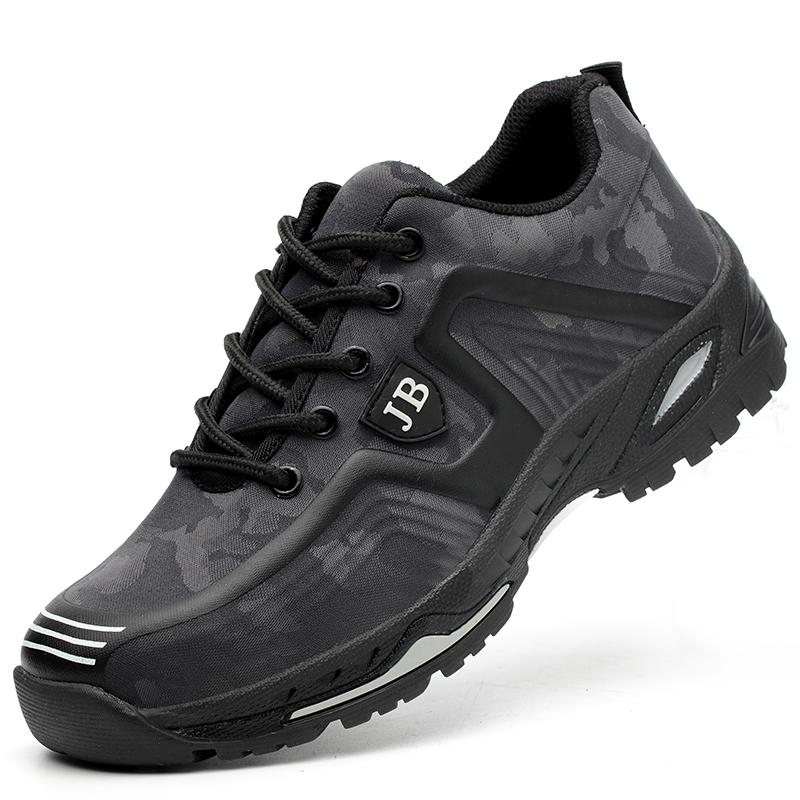 

Заводская цена Ударопрочные Проколостойкие Легкие Мужские Защитные Ботинки со Стальным Подноском 14.5 серый