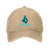Custom Unisex Cotton Volcoms Logo Baseball Cap Adult Adjustable Dad Hat Women Men Sun Protection Snapback Hats