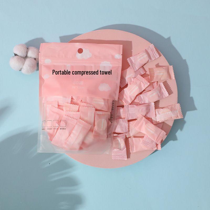 Disposable Compressed Travel Facial Cleansing Towel