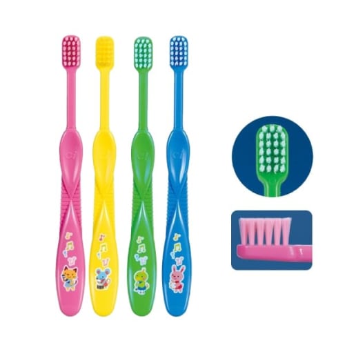 

Ci Kids Toothbrushes, Melody Pattern, 4 pcs