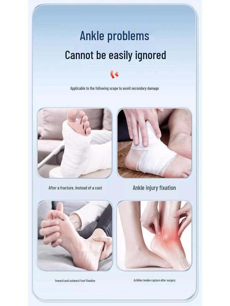 AULEX Adjustable Children's Achilles Tendon Boot - Breathable Sports Ankle Support