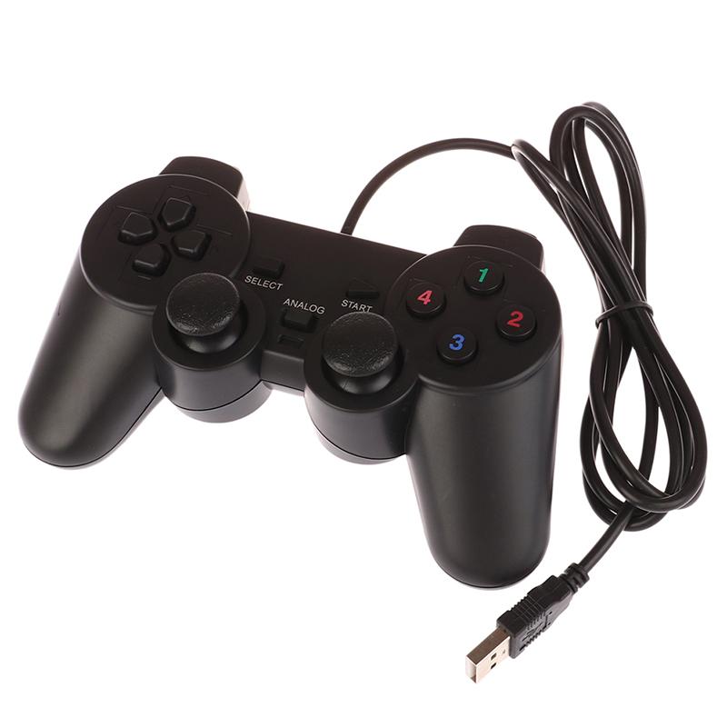 Wired 208 Usb For Computer Gaming Controller For Pc Dual Vibration Motors