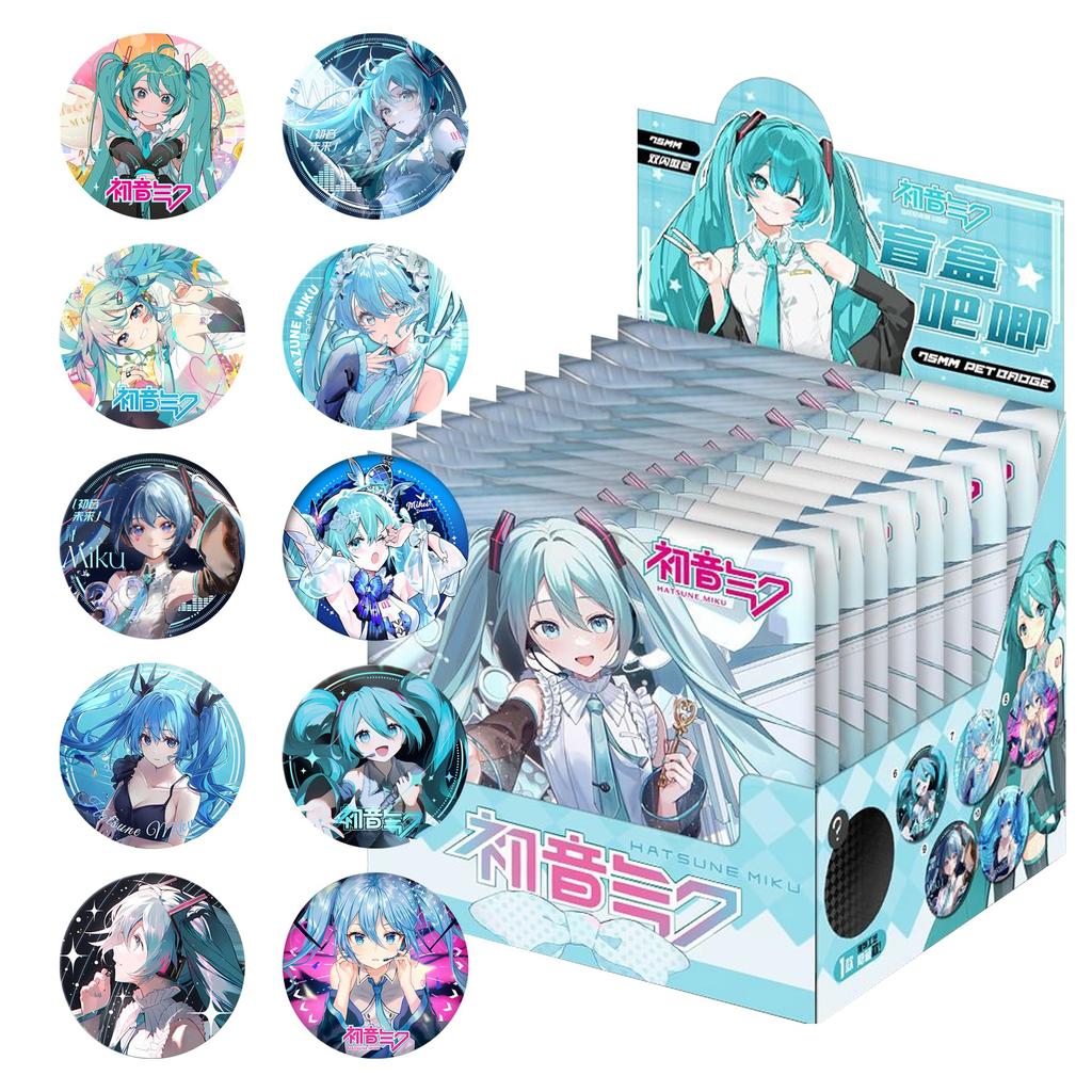 AAGWW 10-Piece Can Badge, 75mm Brooch, Random Blind Case, Merchandise, Pin Badge, Accessories, Fashion Collection, Gift (Set A)