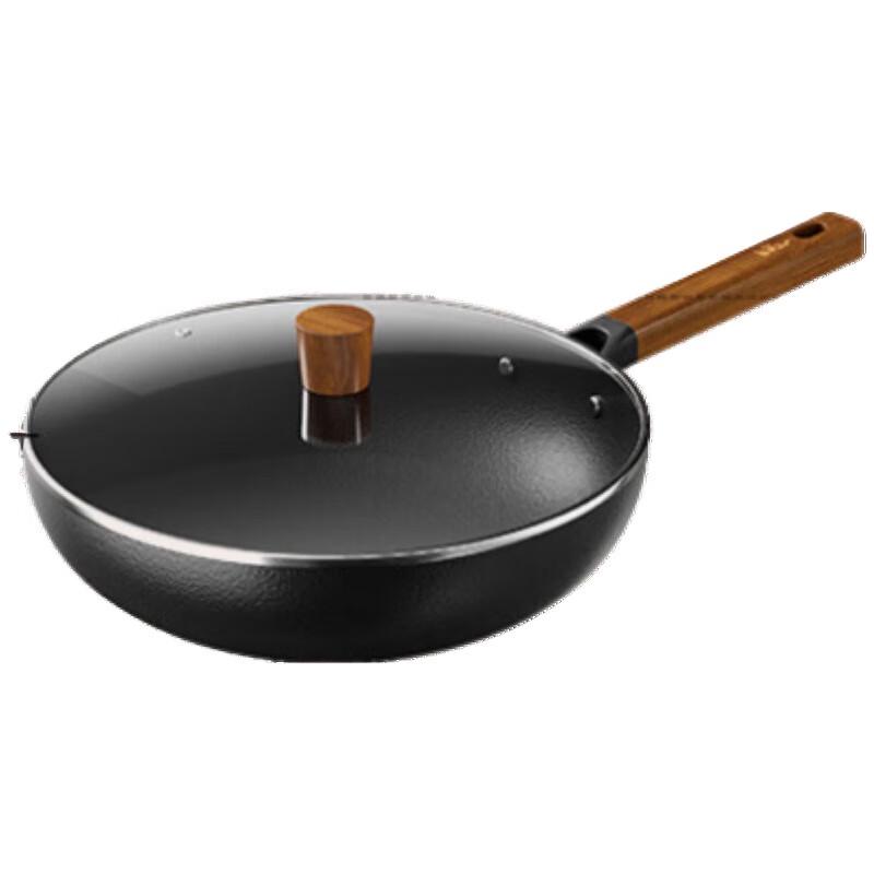 

Traditional Refined Iron Round Bottom Wok