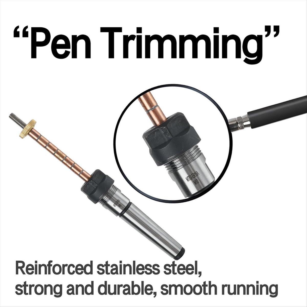 

BHBL 8Pcs Pen Turning Mandrel, Wood Turning PenBarrel Kits, 7mm Drill Bit and Pen Mandrel for Wood Lathe China Mainland