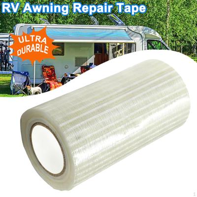 RV Awning Repair Tape Canvas Heavy Duty Tear Resistant Sturdy Waterproof Tent for Tarp
