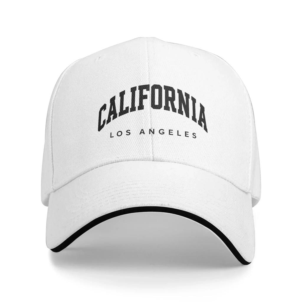 Summer Casual Baseball Cap CALIFORNIA Black Outdoor Sport Hip Hop Hats For Couple Women Sunscreen  Trendy Baseball Caps