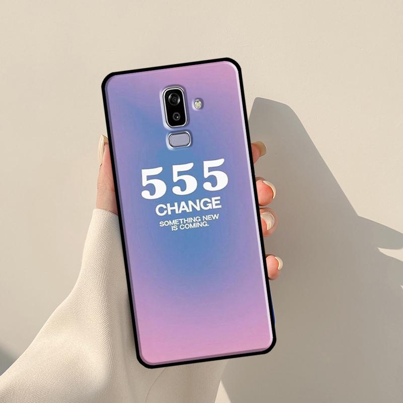 Angel Numbers Case For Samsung Galaxy J7 2016 A3 A5 J1 J3 J5 2017 A6 A7 A8 A9 J8 2018 J4 J6 Plus Cover