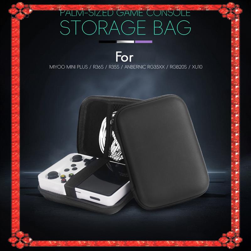 24-Hour Delivery Protable Storage Bag For MIYOO MINI PLUS/R36S/R35S/RGB20S/XU10 For ANBERNIC RG35XX/RG35XX PLUS Hard EVA Case