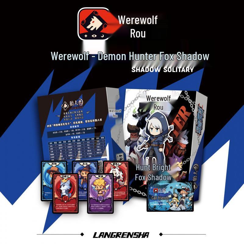 Genuine Werewolf 2025: Hunter s Shadow Strategy Board Game