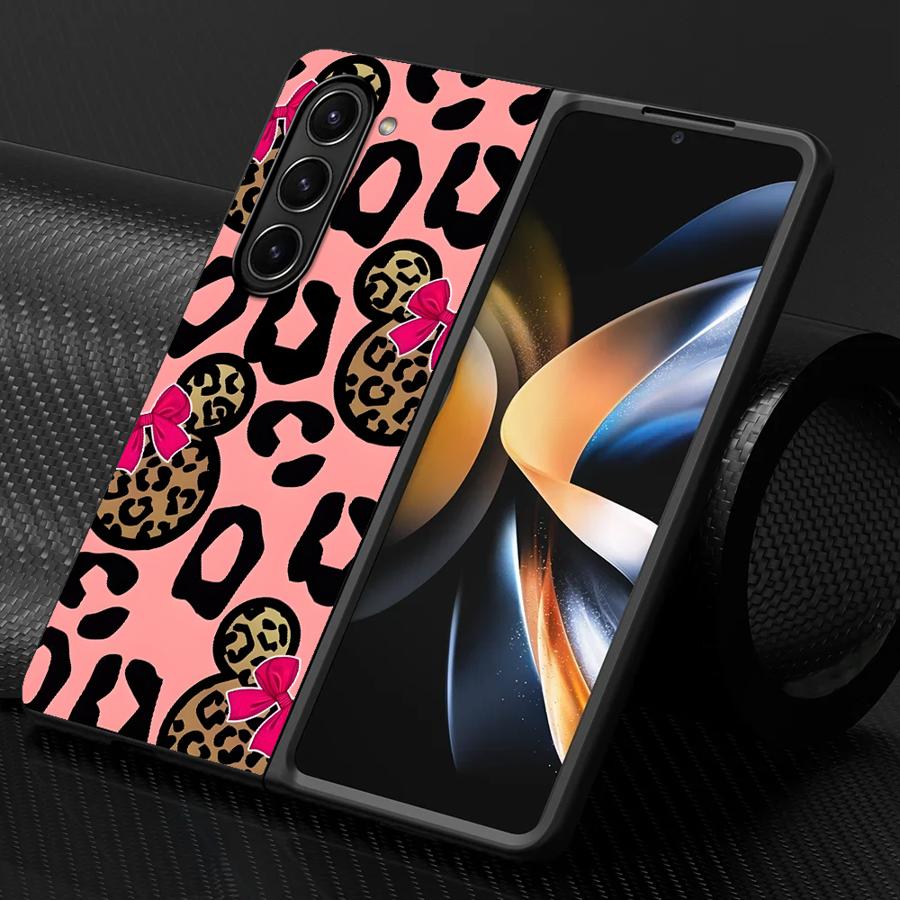 

Back Phone Cover Case for Samsung Galaxy ZFold5 ZFold6 ZFold3 ZFold7 ZFold4 Z Fold 7 6 5 4 3 Cartoon Minnie Mouse Galaxy Z Fold4