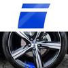 8/4pcs Reflective Car Wheel Rim Vinyl Stickers Warning Stickers Mark Stripe Motorcycle Racing Wheel Hub Decals for Car Stickers