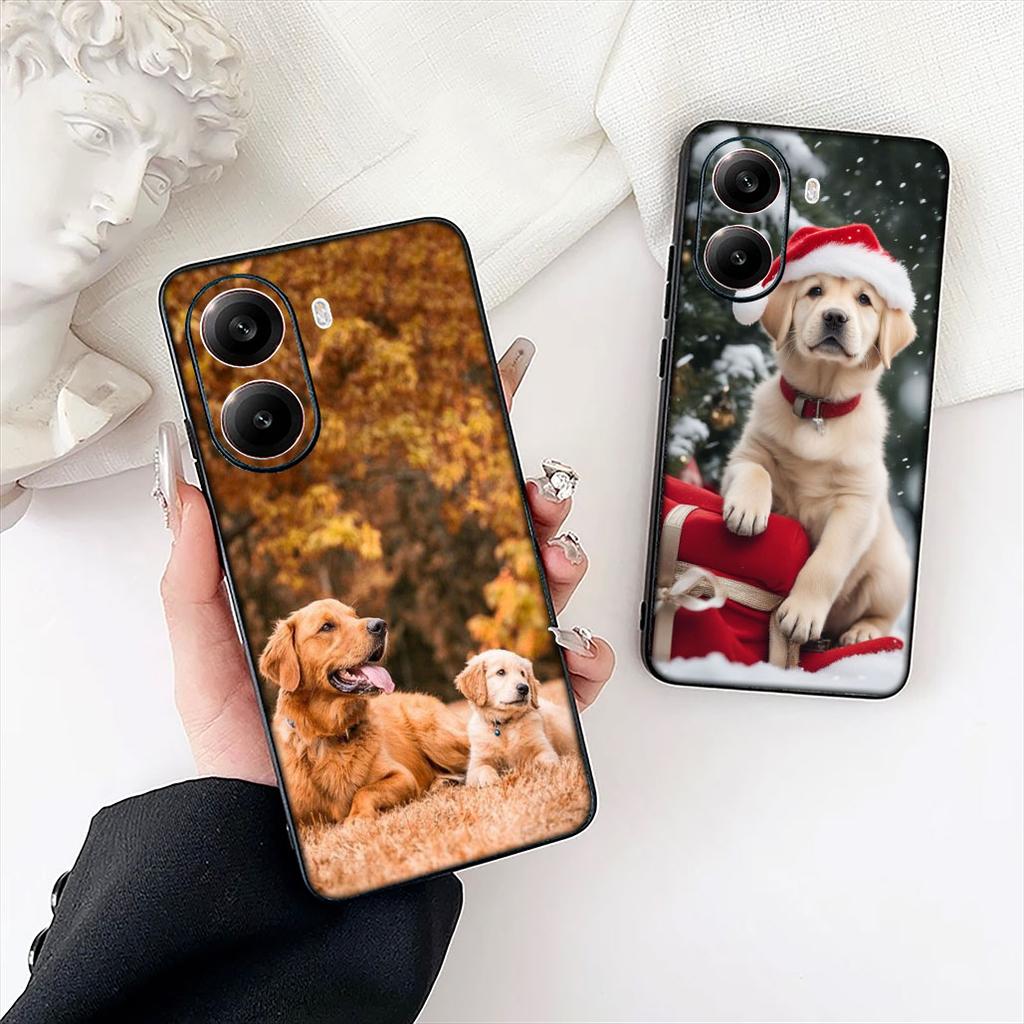 Golden Retriever Dog Pet Animal Phone Cover for Xiaomi Redmi Note 12 11 10 A3 Pro 10A 10C 12C Note12 5G Casing Coque Case