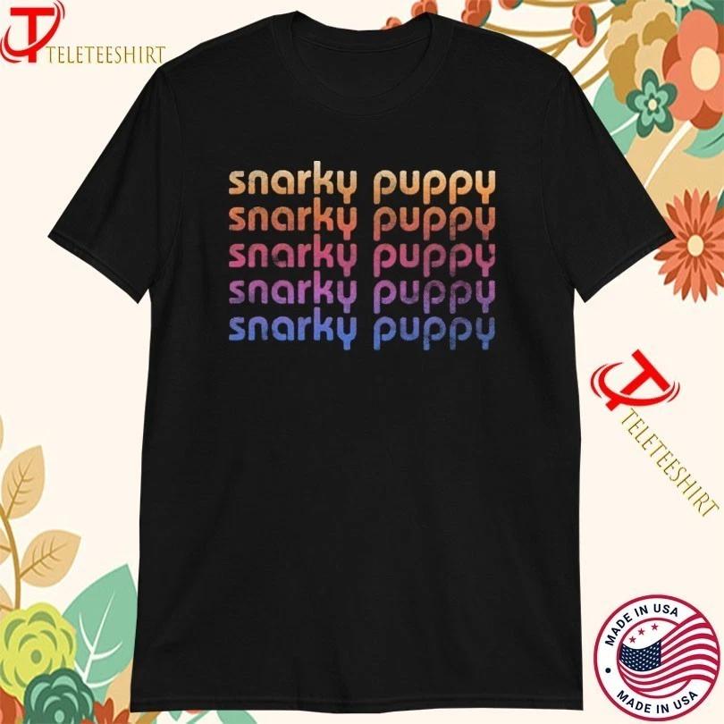 Snarky Puppy Repeating Logo T-Shirts Full size S-5XL HL967 XXXL