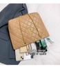 Diamond Lattice Women's Autumn Bag - Korean Style Large Capacity Chain Shoulder Bag for Work Commute