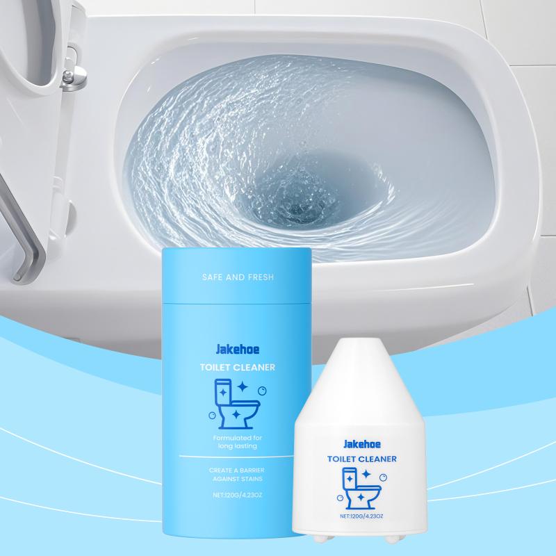 Automatic Toilet Tank Cleaner Tablets 120g Deep Cleaning Descaling and Deodorizing for Home Restroom Durable Stain Removal