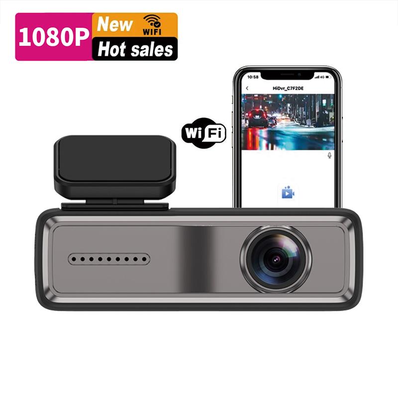 

Автомобильный видеорегистратор 2K HD1440P видеокамера Мобильный Wi-Fi Видеорегистратор USB Стеклянный объектив Задний вид Ночное видение регистратор вождения черный ящик none