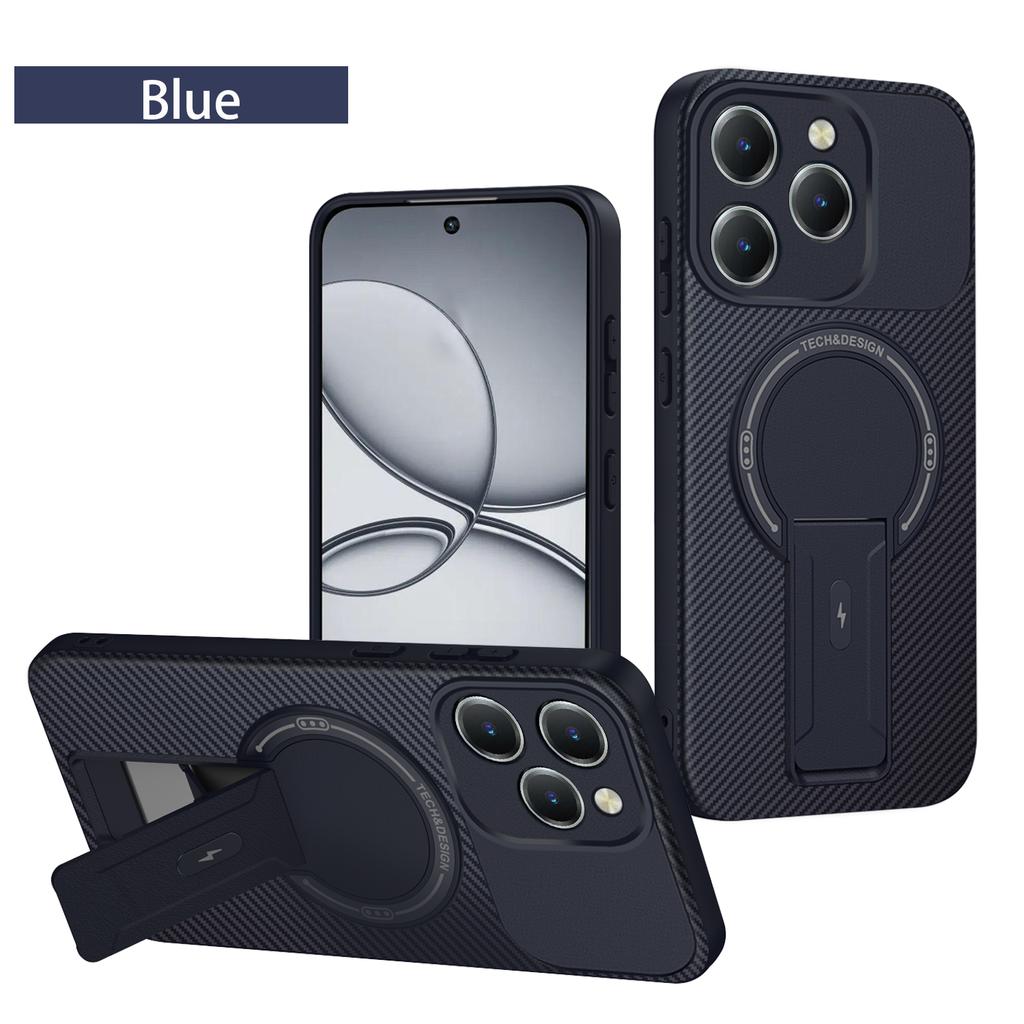 For Tecno Spark 20 Pro 5G Case Tecno Spark 20P Phone Case Tecno Spark 20 Pro Cover Magnetic Mounting Bracket Protect Back Cover