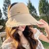 Korean Style Sun Protection Cap UV Protection Beach Hat Outdoor Bucket Hat  Sports Events
