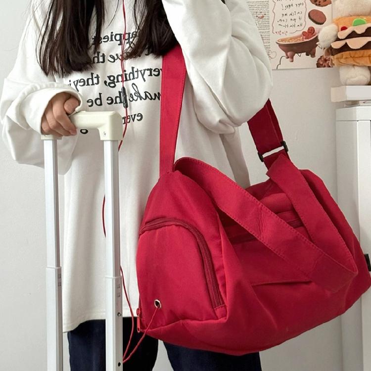 Compact and Practical Women's Shoulder Bag Nylon Handbag for All Occasions