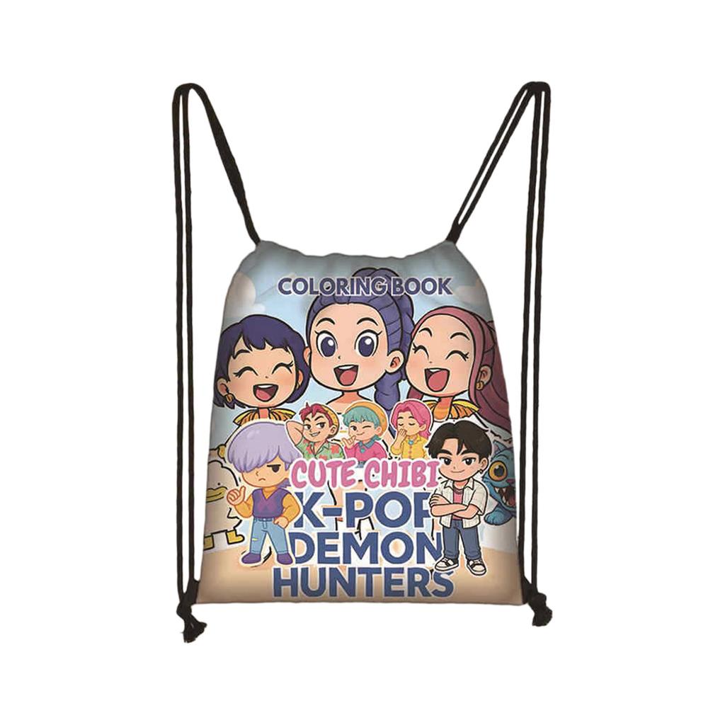 Witch Student Peripheral Appearance Level High Durability Oxford Cloth Zipper Pencil Case Bundle Pocket
