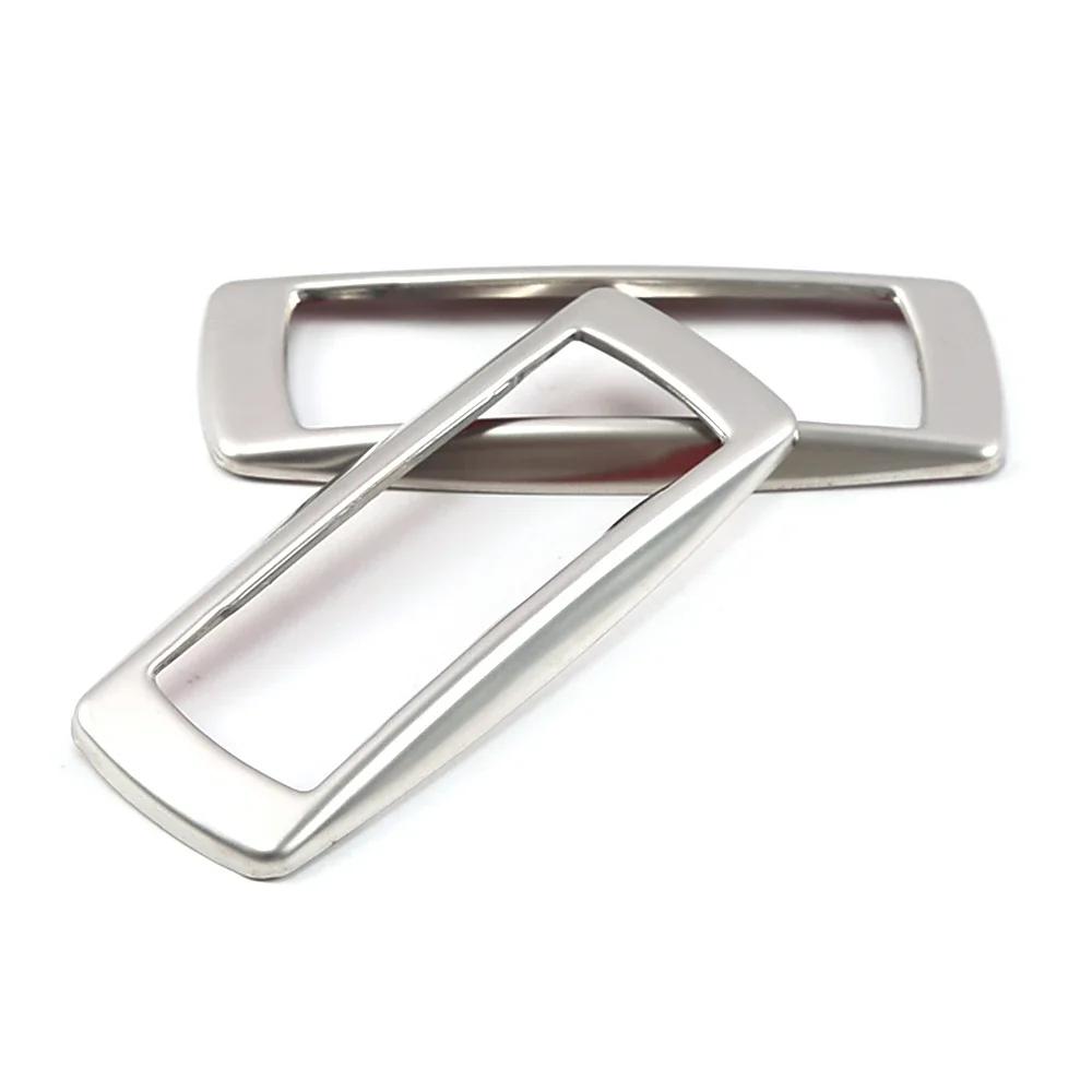 Dla Skoda Karoq 2017-2024 Przedni Tylny Lampka do Czytania Pokrywa Lampy Listwa Ozdobna Akcesoria Samochodowe Dekoracyjna Naklejka ze Stali Nierdzewnej