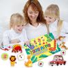 Children's Early Education Cognitive Tear-and-stick-paste Books, Flip Books, and Educational Quiet Books