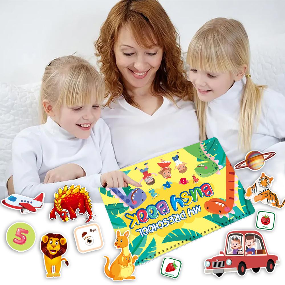 Children's Early Education Cognitive Tear-and-stick-paste Books, Flip Books, and Educational Quiet Books