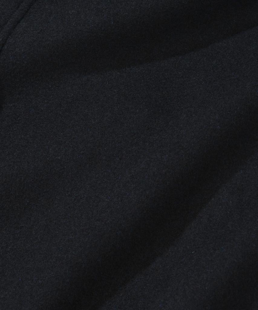 KIIMUIR [Drape Wool] (Women'S) Cashmere Blend Semi-Overfit Balmacaan Robe Coat_Navy