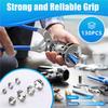 2025 Trend 130PCS 5.8-21Mm Single Ear Hose Clamp Stepless Strap Crimping Ring Clamp Suitable For Pipe Connection