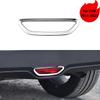 Car Rear Trunk Bumper Tail Stop Brake Light Lamp Frame Cover for Toyota C-HR CHR 2016 - 2026 ABS Chrome Sticker Accessories