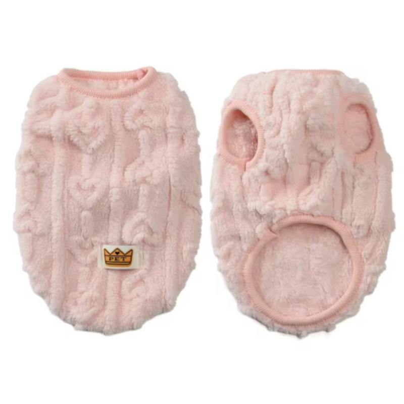 Dog Jacket Autumn Winter Warm Pet Clothes For Small Medium Dogs Cats Soft Puppy Fleece Sweatshirt Costume