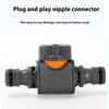 Garden Hose Pipe Tube Quick Release Valve Connector with Control Valve Extender Hose End for Horticultural Irrigation