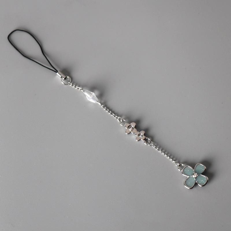 Anime-Inspired Kazehaya Shouta & Kuroanuma Sawako Phone Strap Lanyard - Four-Leaf Clover Design