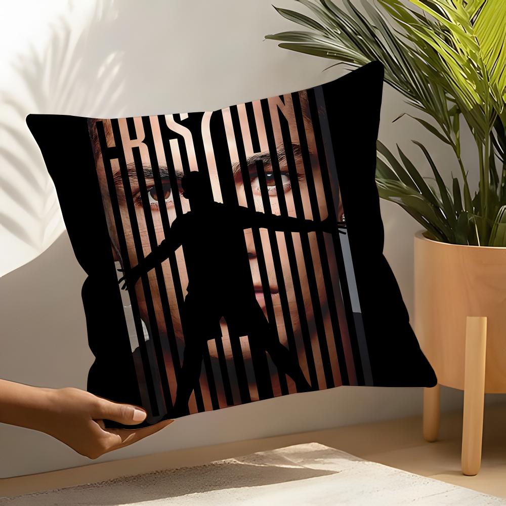 Cristiano Ronaldo Fall Pillow Case Linen Cushion Covers For Decorative Sofa Home Pillows Case Car Chair Pillows Cases