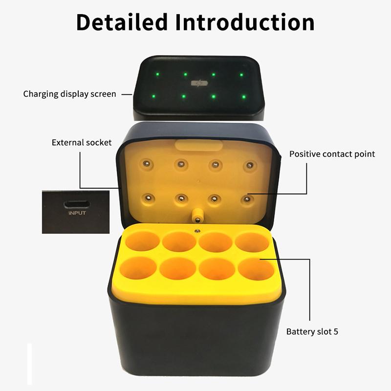8-Slots 1.5V Aa Battery Charger Type-C Rechargeable Lithium Ion Batteries Intelligent Usb Box For Remote Control Toys Tool