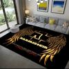 1Pc Rammstein theme Printed rectangle carpet, home door mat, outdoor travel protection carpet A1