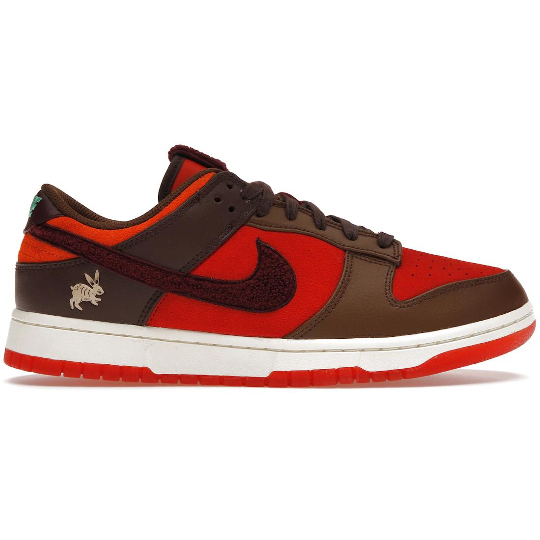 

Sneaker Nike Dunk Low Retro PRM Year of the Rabbit Light Crimson (2023)(FD4203-661) 35.5